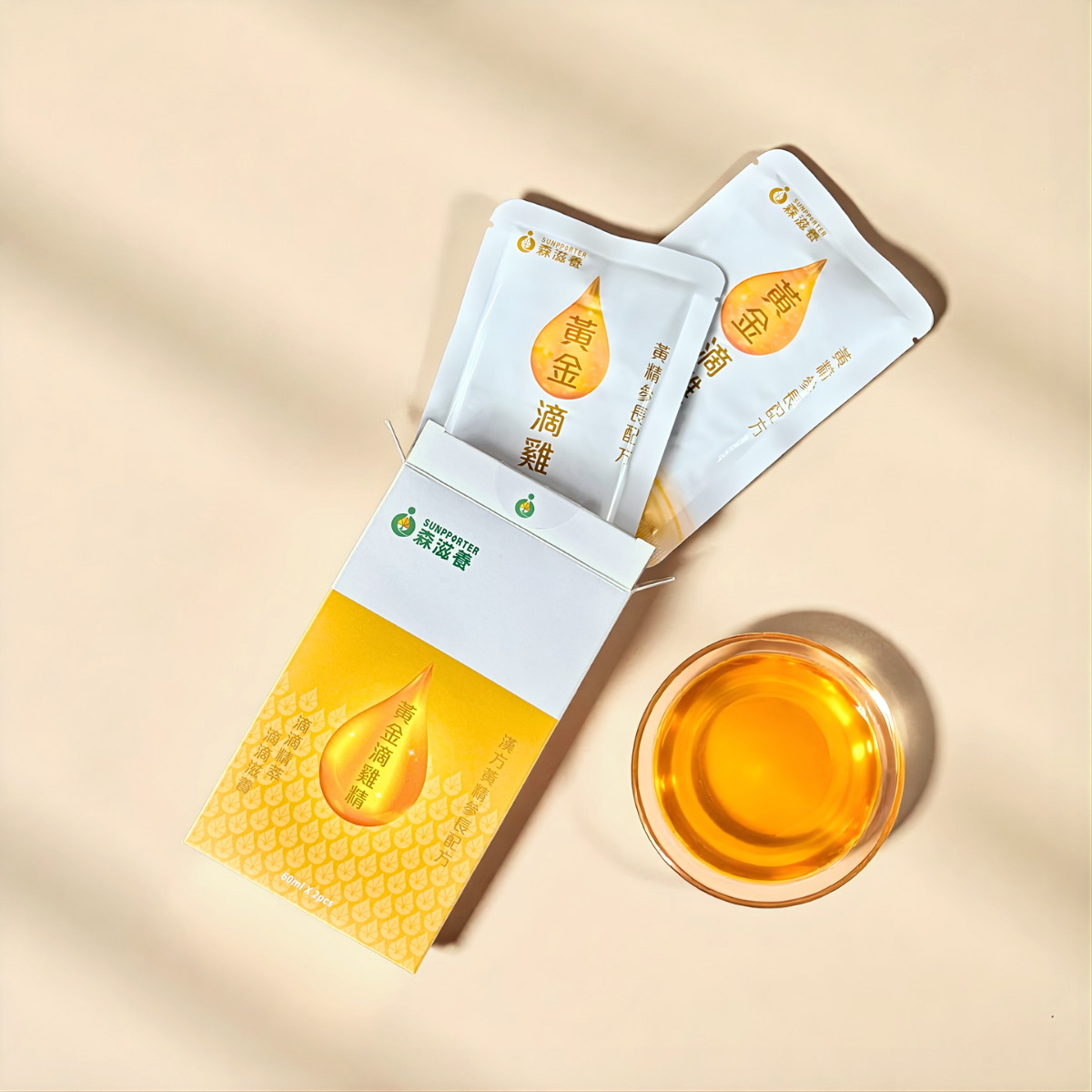 黃金滴雞精體驗組(2入/常溫) – 漢方黃精參長配方