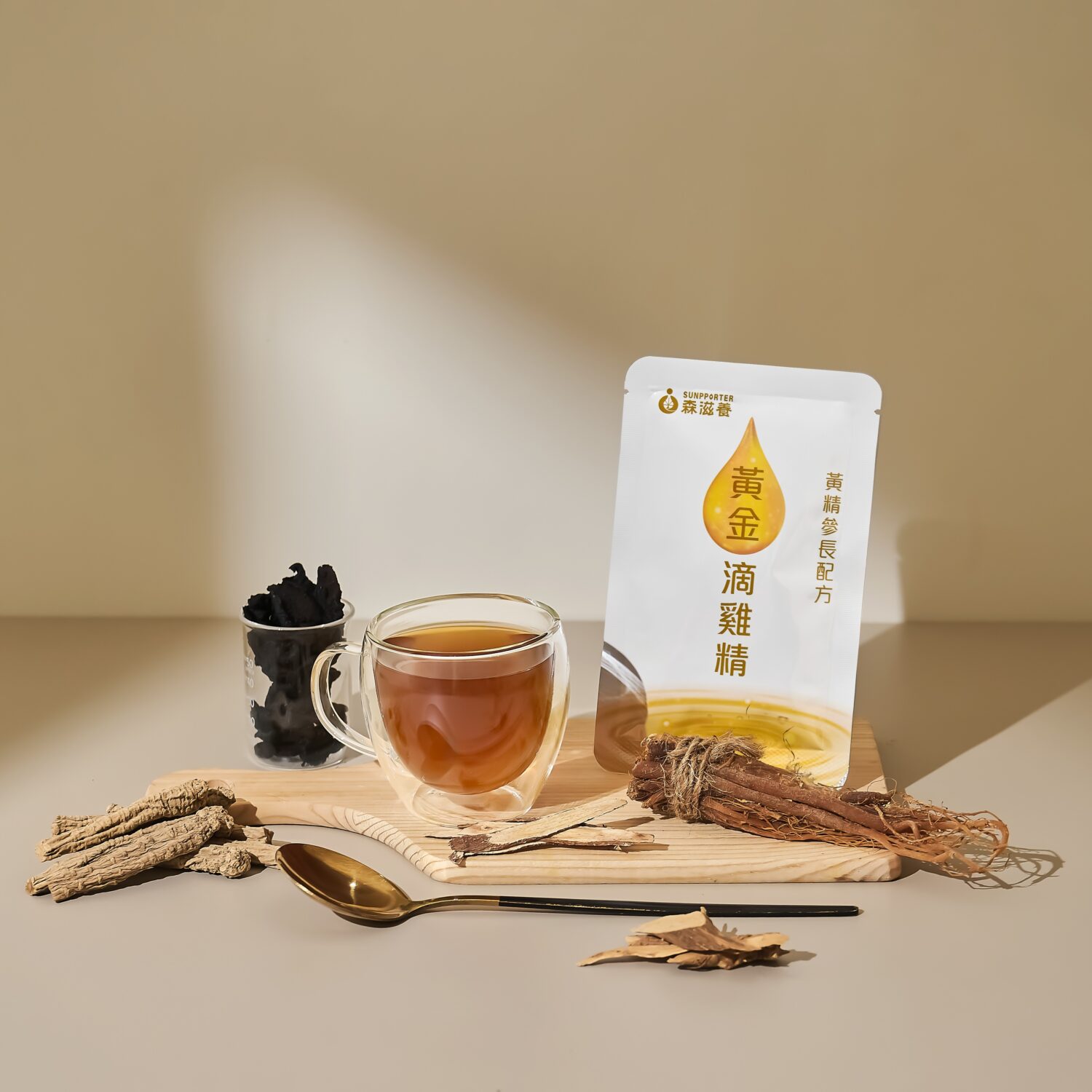 滴雞精商品圖-02 黃金滴雞精環保組(30入/常溫) – 漢方黃精參長配方