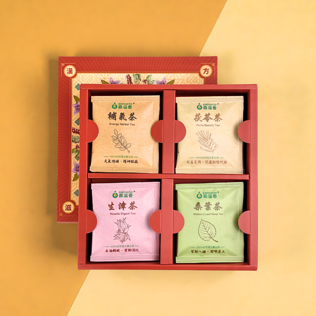 花悅之禮_商品圖04 花悅之禮 - 經典漢方茶禮盒(12入/盒)附提袋